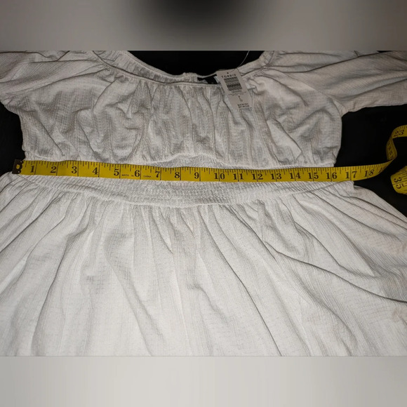 Torrid White Peplum Top - Picture 9 of 11